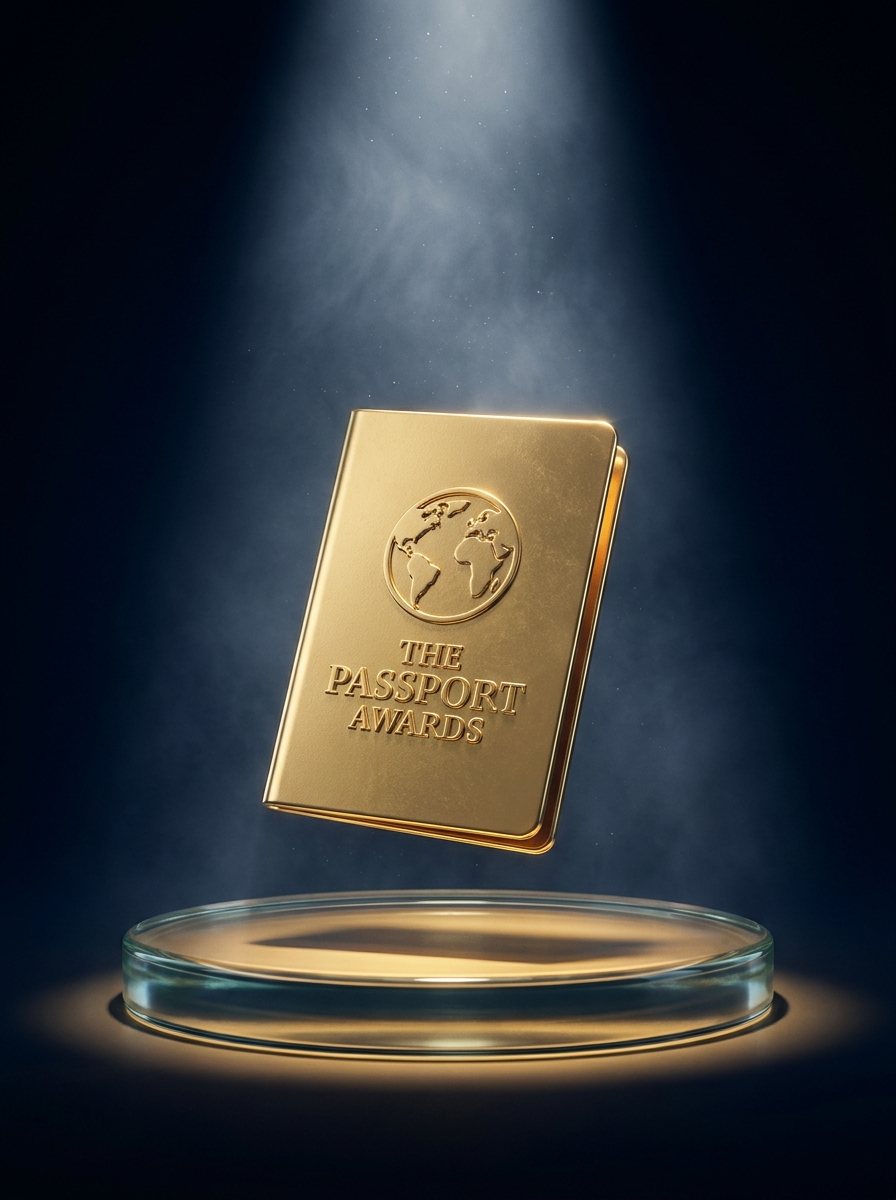 The Gold Passport — the trophy every winner takes home