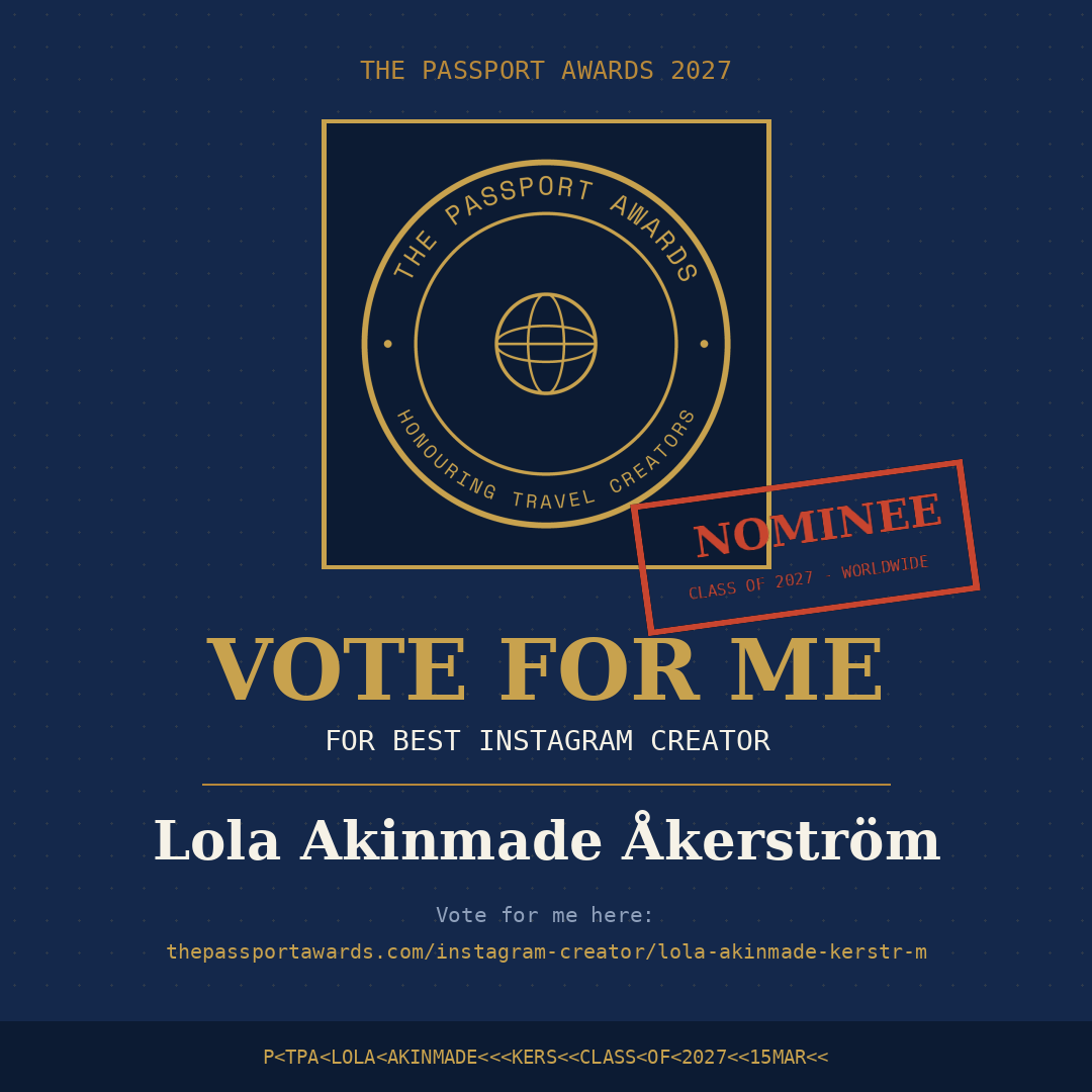 Nominee card