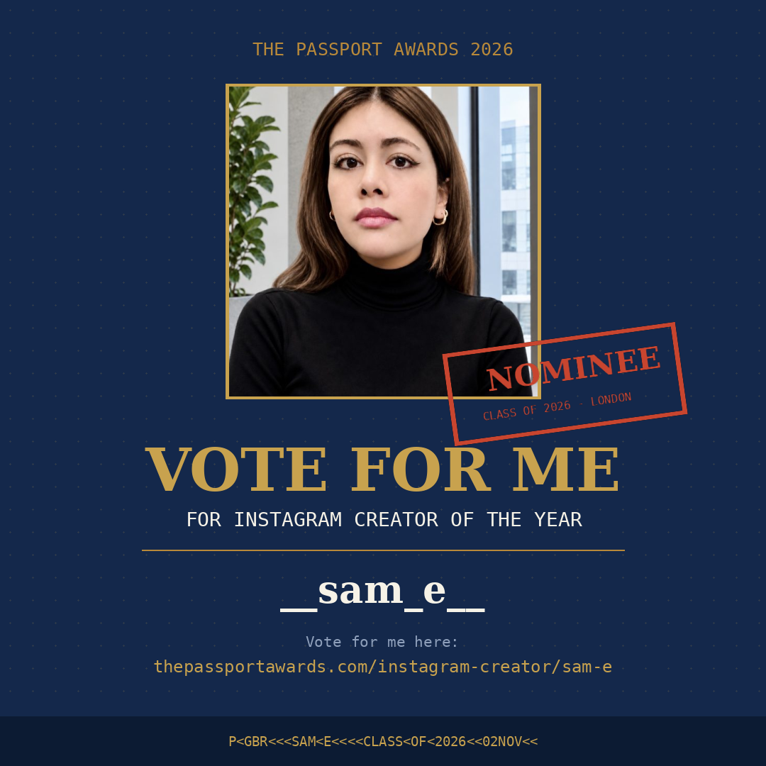 Nominee card